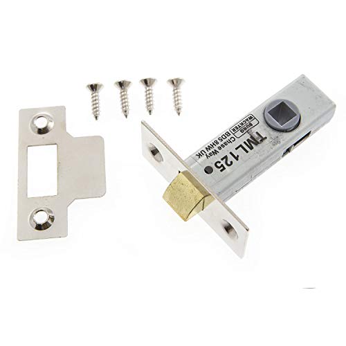 Sterling TML125 Internal 2 1/2" 65mm Nickel Tubular Mortice Latch 2.5" 10 Pack, Brass - Image 2