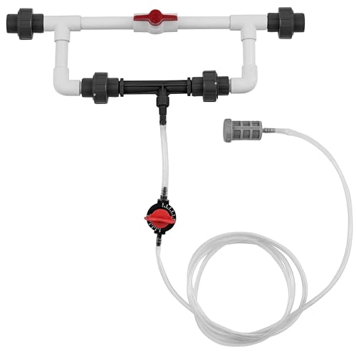 BRICOMED Kit inyector de fertilizantes venturi 1/2