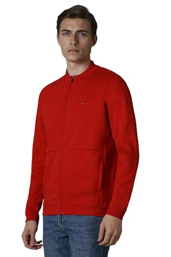 Image of Louis Philippe PolyMen's Cotton Round Neck Sweatshirt