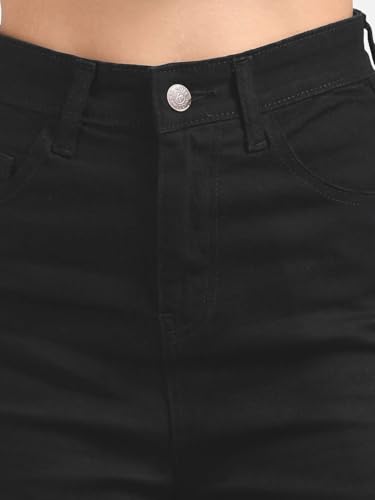 Image of KOTTY Women's Classic Fit Straight Jeans - Mid Waist with Clean Lines