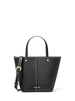 Michael Kors Flora Small Crossbody, Gold-Tone Hardware/Black