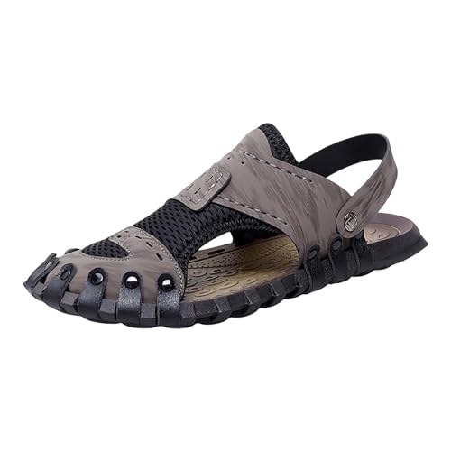 Sandales de sport respirantes kaki taille 45 pour randonnée homme