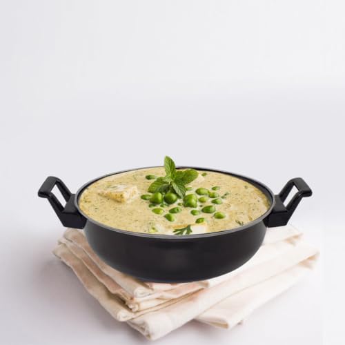 Image of YAKAAWAHard Anodized Kadhai 36.5 cm Non-Stick