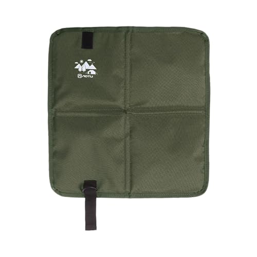 Menolana Foldable Cushion Seat Stadium Seat Pad Convenient Lightweight Compact Mini Outdoor Sitting Mat for Mountain Climbing Picnic, Green