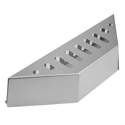 Filteilect Panier de barbecue en carbone pour cuisine en plein air - 38,5 x 11 x 7,5 cm - Récipient de stockage pour charbon de bois avec construction en métal haute résistance durable - Idéal pour