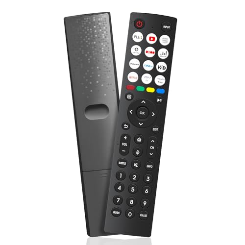 Hisense TV Remote Control Universal Remote Control Replacement for Hisense VIDAA 4K UHD Smart TV with 12 Shortcut Buttons No Setup Required