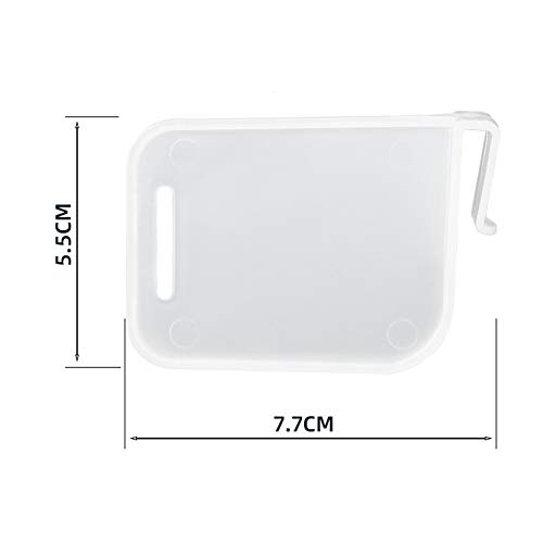 Luzen 8Pcs Plastic Refrigerator Dividers Organizer Adjustable Snap-On Storage Box Refrigerator Pantry Grid Dividers Separator Tidy Organizer For Home Kitchen Office Supplies thumb #5
