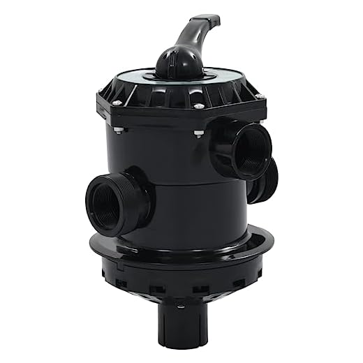 Vidaxl Valvula Multipuerto Para Filtro De Arena Abs 1,5&Quot; 6 Vías Piscina Jardín Mantenimiento Terraza Hidromasaje Jacuzzi Spá Hogar Exterior Porche