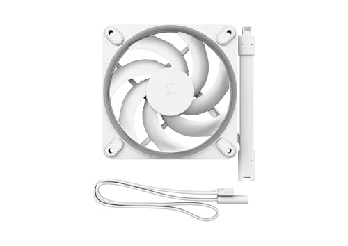 Image of Fractal Design Momentum 12 RGB White 120mm PC Case Fan FD-F-MR1-1202 FN2096