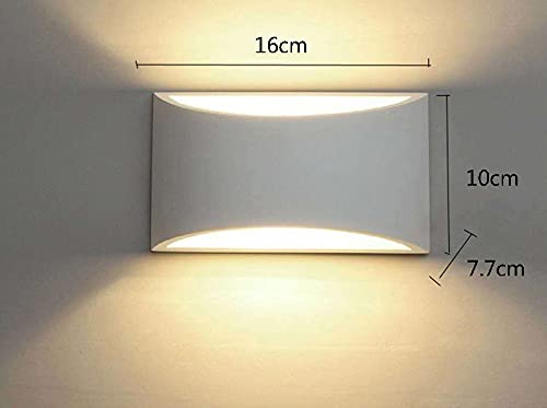 Lámpara de pared ajustable para pasillos oscuros con luz indirecta 5W 7