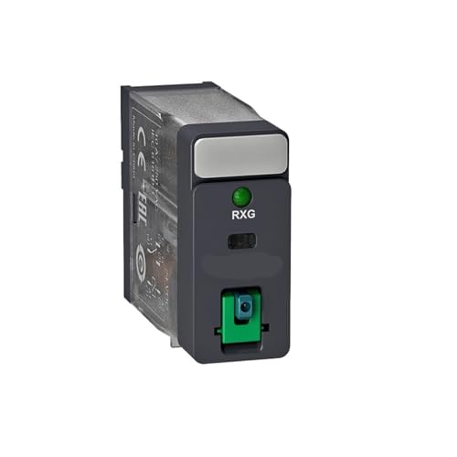 Relais d'interface RXG22BD avec bouton de test 24VDC pour armoire électrique