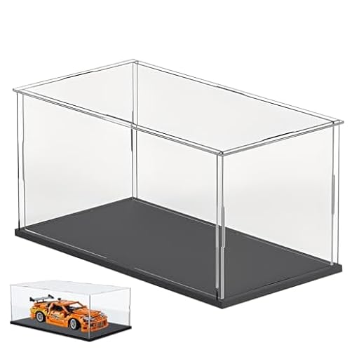 YOFDAL vetrinetta espositiva,Vetrina acrílica, Acrilico Catola Antipolvo Vetrina para Figura d´azione Giocattoli, de Colección | Ya disponible en tu tienda friki favorita! En mundofriki.es!