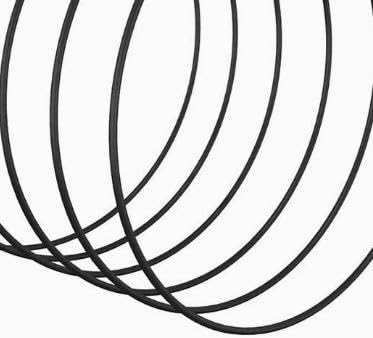 SOUJAP Metal Floral Hoops, Black, 20cm x 3mm, 12 Pack, for Macrame Wreath and Dream Catcher Craft