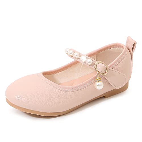 Girl Mary Jane Dress Shoes Casual Slip on Ballet Flat (Toddler/Little Kid)