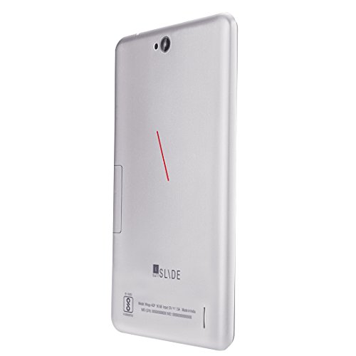 Image of iBall Slide Wings 4GP Tablet (8 inch, 16GB, Wi-Fi + 4G LTE, Voice Calling), Silver Chrome