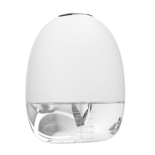 Image of Wearable Breast Pump, FITCONN Portable Electric Hands Free Breast Pump with 4 Modes & 9 Levels Adjustable Painless Strong Suction Power, Wireless, LCD Display, Low Noise & Memory Function