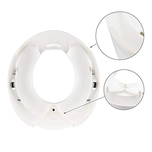 roynoy Toiletbril voor kinderen, wc-bril voor kinderen, zitverkleiner met handvat voor toilet, toilettrainer, wc… - Afbeelding 7