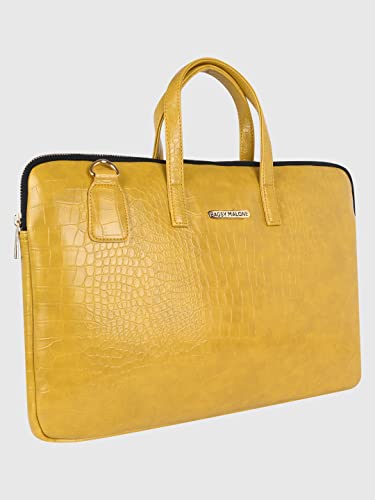 Image of Bagsy Malone Vegan Leather Unisex Laptop Bag-LB0014