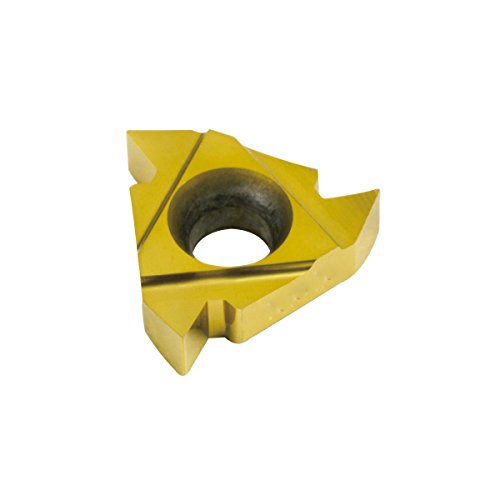 Insert carbure de tungstène 22IRN60 HHIP 6007-0018 de haute dureté fini étain or
