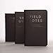 Field Notes: Clandestine - 3 Pack - Dot-Graph Memo Books, 3.5 x 5.5 Inch