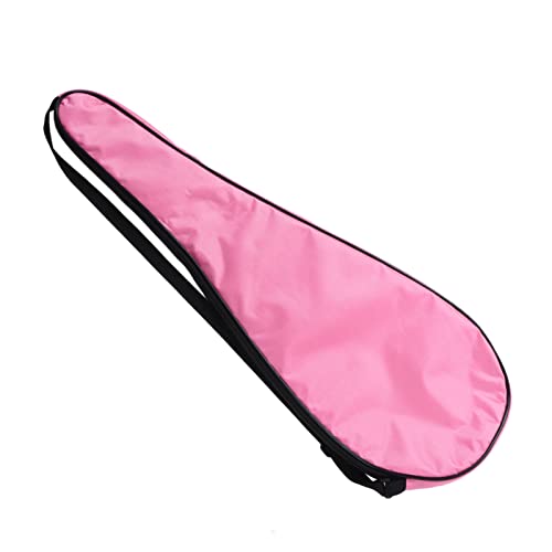 Bolsa para raqueta de squash acolchada con sarga 230D resistente y correa regulable