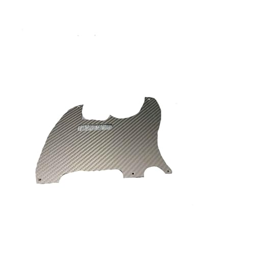 Plaques protection guitare électrique fibre de carbone véritable avec vis