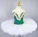 Omfpafeu 6,120, Girls Ballet Dance Dress Pancake Tutu Ballet Swan Lake Embroidery Gymnastic Leotard Competition Outfit