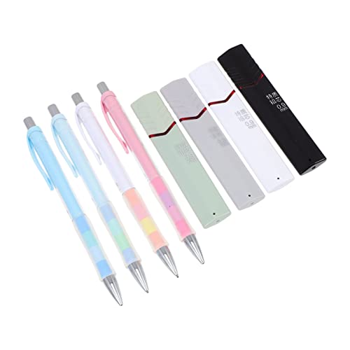 SECFOU-4-Sets-Mechanical-Pencil-School-Writing-Pen-Pencils-for-Automatic-Pencil-Pencils-Architecture-Pencil-Drawing-Supply-Kid-Drawing-Pen-Pencil-Refills-Pencils-2-Abs-Colorful
