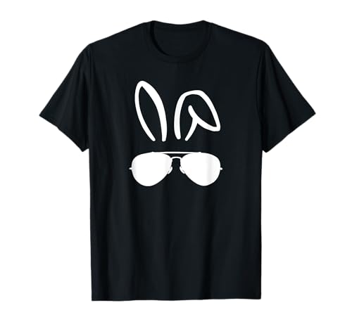 Easter Bunny with Sunglasses Camiseta