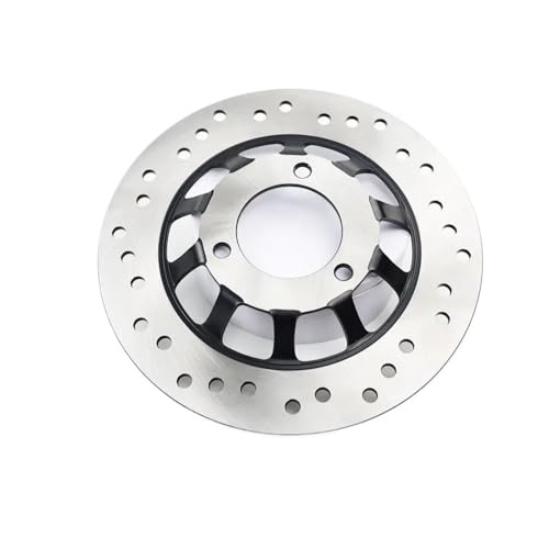 Disque de frein moto 220mm universel en acier inoxydable à 3 trous avant arrière pour pit dirt bike