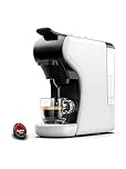 Macchina Caffè CIALDE e CAPSULE 7 in 1 Camry – Compatibile capsule Nespresso, Lavazza A Modo Mio, Dolce Gusto, Caffè Cialde ESE 44, Lavazza Blue, Caffitaly, Caffè Macinato – Kit con 10 Capsule Omaggio