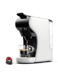 Macchina Caffè CIALDE e CAPSULE 7 in 1 Camry – Compatibile capsule Nespresso, Lavazza A Modo Mio, Dolce Gusto, Caffè Cialde ESE 44, Lavazza Blue, Caffitaly, Caffè Macinato – Kit con 10 Capsule Omaggio