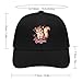 Chipmunks Baseball Cap Dad Hat Adjustable Size Trucker Caps for Outdoor Activities All Seasons Black-style