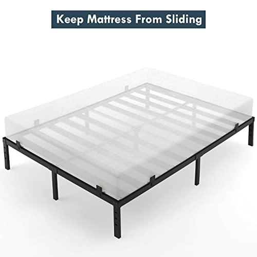 Fschos Non-Slip-Mattress-Gaskets For Bed Frame / Mattress-Holder-In-Place / Mattress-Retainer-Bar / Wide Applicability / Easy Install / 6 Pcs, Black #TOP4