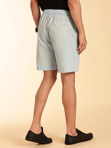 Image of Thomas Scott Men's | Solid | Mid Rise | 100% Cotton | Casual | Light Weight | Chino | Shorts for Men