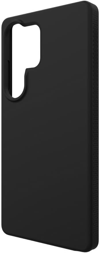 ZAGG Milan Snap Samsung Galaxy S25+ Case - 13ft Drop Protection, Eco-Friendly, Fast Wireless Charging Compatible, Slim Design, Secure Grip, Black