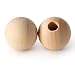 Pinehurst Crafts Wood Dowel Rod End Caps, 3/4-Inch Diameter with 1/4-Inch Hole, Pack of 25