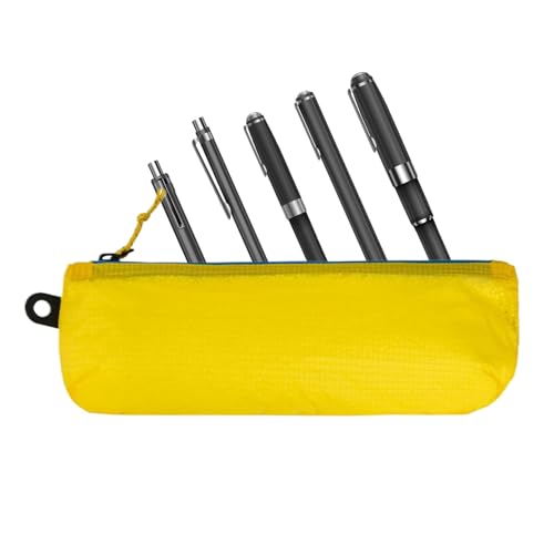 para Pinceles De Maquillaje - Gran Abertura, Cremallera,Soporte De Pinceles De Viaje - Impermeable Portátil para Cosméticos para Hogar Escuela Colegio Y
