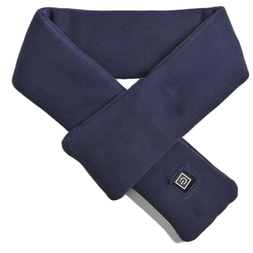 Calentador de cuello eléctrico: envoltura para el cuello con nivel de calor de 80x11 cm, almohadilla térmica suave, dispositivo de calefacción USB portátil | Acogedora almohadilla térmica para el cuel