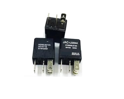 JAC-L32044 relais inverseur 12V 20A micro relais 5 broches voiture moto x10