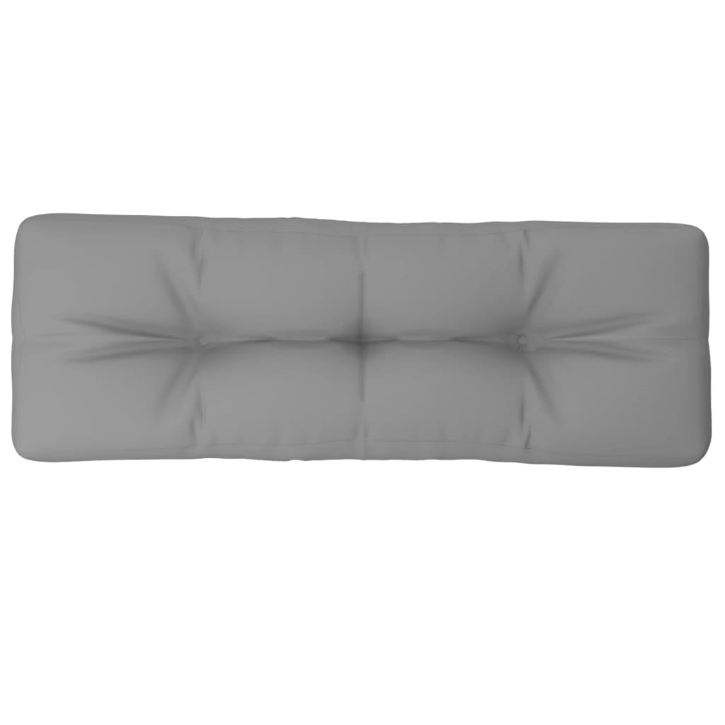 Palettensofa-Kissen Grau 120x40x10 cm