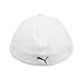 PUMA unisex adult Evercat Mesh Stretch Fit Baseball Cap, White, Large-X-Large US