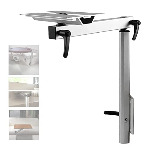 EEUK Pata Mesa Caravana telescopica, Pata Regulable Mesa Camper Aluminio Ajustables Patas de Barra de elevación telescópicas multifunción para Caravana, Autocaravana, yate