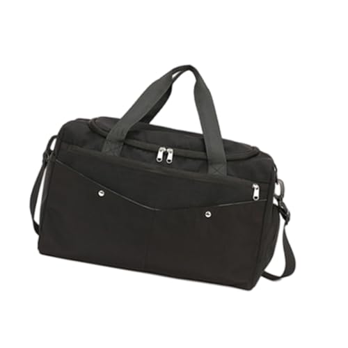 Sac de voyage léger pour escapades et fitness - Modèle noir imperméable