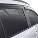 Auto Ventshade [AVS] Outside Mount Ventvisor | 2004 - 2009 Mazda 3 Hatchback (5 - Door)- Smoke, 4 pc. | 94909