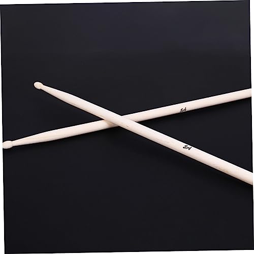 Baquetas de Madera Maple 2 Pares para Batería Beige miniatura 6