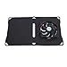 Portable 10W Monocrystalline Silicon Solar Ventilation Fan Outdoor Lightweight Compact Solar Panel Fan Practical Tool, Solar Fan for Greenhouses Pet Houses RVs Personal