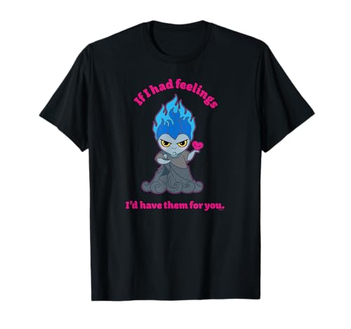 T-shirt Disney Villains Hades en coton respirant pour éviter l'inconfort des vêtements rigides