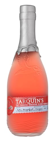 Tarquin’s Blood Orange Gin | A Glass of Cornish Sunshine | Infused with Blood Orange & Summer Fruits | Crafted on the Wild Cornish Coast | Aperitivo | Sunshine Spritz | 38% vol | 70cl