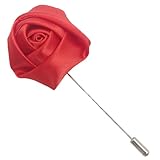 Avec Coutures Complexes Et Rouge Profond, Ce Corsage De Roses En Tissu Témoigne Du Savoir- De L', Un Cadeau Parfait Pour Un Être .